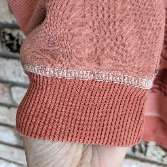 🦅 Tom Tailor Denim Pink Adventure Calls Indigenous Native America Hoodie M - Picture 3 of 7